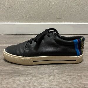 Patos El PrimeroQ Leather Sneakers Men’s 7 Women 9 EU 39 Black Shoes Peruvian